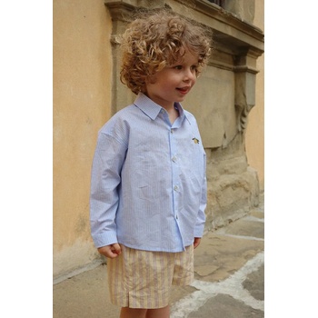 Konges Sløjd Детска памучна риза Konges Sløjd WES SHIRT GOTS (KS105135.PPY2)