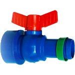 ELMARK I-КОНЕКТОР ЗА ЛЕНТОВ МАРКУЧ 32x32mm С КРАН (81268)