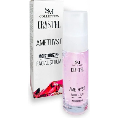 SM CRYSTAL Серум за лице с прах от Аметист, 30мл