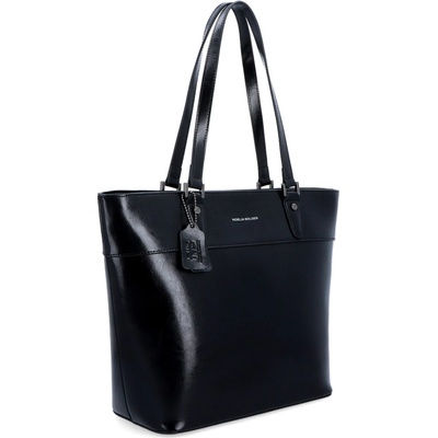 Noelia Bolger kabelka cez rameno NB 0076 C čierna