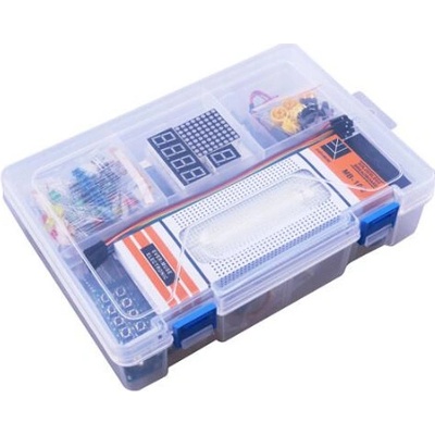 KUONGSHUN ELECTRONICS Štartovacia súprava s modulom Arduino mega 2560 v plastovej krabici
