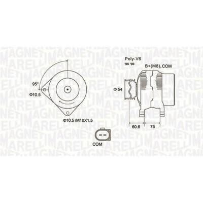 generátor MAGNETI MARELLI 063732051010