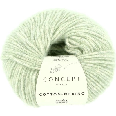 Katia Cotton Merino 132 světle zelená