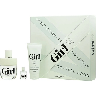 Rochas Girl EDT 100 ml + EDT 4,5 ml + sprchový gél 100 ml pre ženy darčeková sada