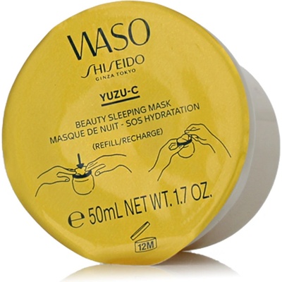 Shiseido Waso Yuzu-C gelová maska náhradní náplň 50 ml