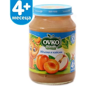 Bebelan пюре ябълки и кайсии - 190 г (2110)