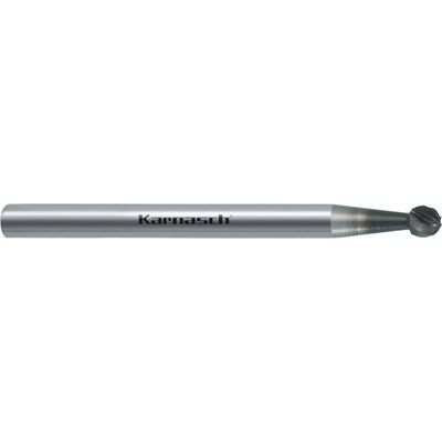 Karnasch 115035025 | D (KUD) - Guľová fréza HP-7 3,0x2,7x3-38 mm, povlakované