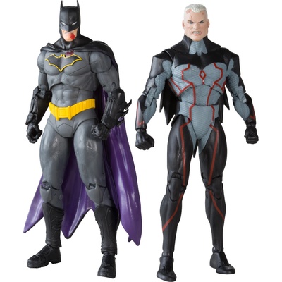 McFarlane Комплект екшън фигури McFarlane DC Comics: Multiverse - Omega vs Batman (Gold Label), 18 cm (MCF15743)