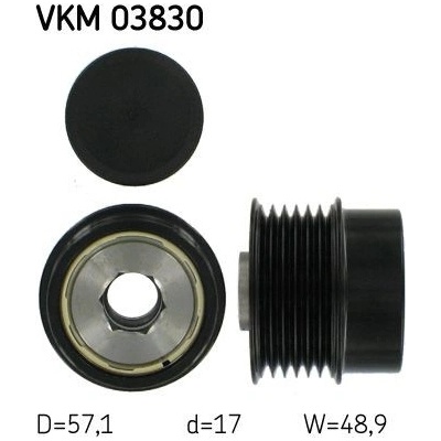 Voľnobeżka alternátora SKF VKM 03830