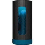 LELO F1s V3 XL - мъжки мастурбатор - интерактивен - черно/син