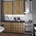 Halmar IDEA 180 - кухня дъб крафт и антрацит (IDEA180/kitchen/1)