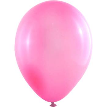 Image 1 of Globos Festival БАЛОНИ 50 БР. 10" - 25 СМ 308 МЕТАЛИК НЕОНОВО РОЗОВ