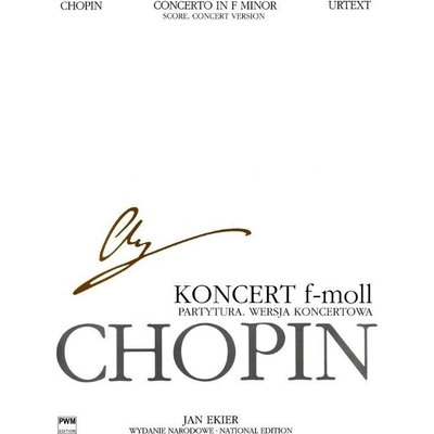 Frédéric Chopin Concerto In F Minor Op 21 noty na klavir orchestr