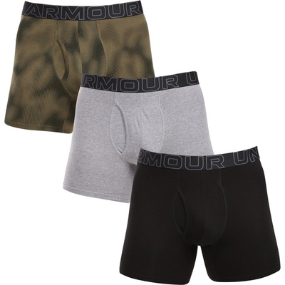 Under Armour Мъжки боксерки Under Armour M UA Perf Cotton Nov 6in (3 бр. ) Under Armour | Zelen | МЪЖЕ | S