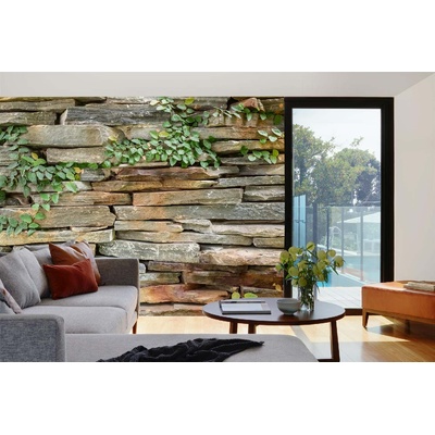 DIMEX ART Самозалепваща се флизелинова фототапета каменна стена 375 x 250 см