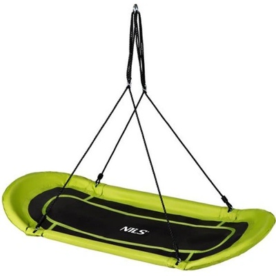 Nils Camp Oválná houpačka typu čapí hnízdo NB5044 zelená