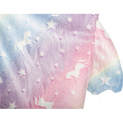 Verk 24549 Svíticí deka mořská panna duhová 105 x 42 cm – Zbozi.Blesk.cz