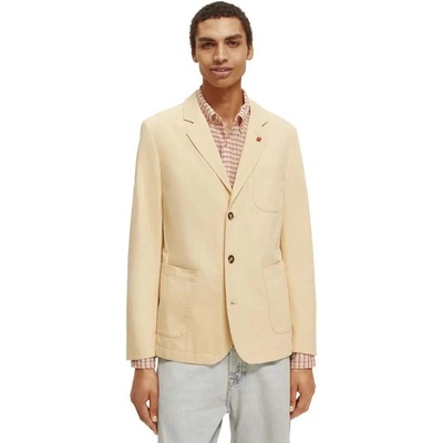 Scotch & Soda Сако Scotch & soda Hemp Blend Twill blazer - Beige (Sand)