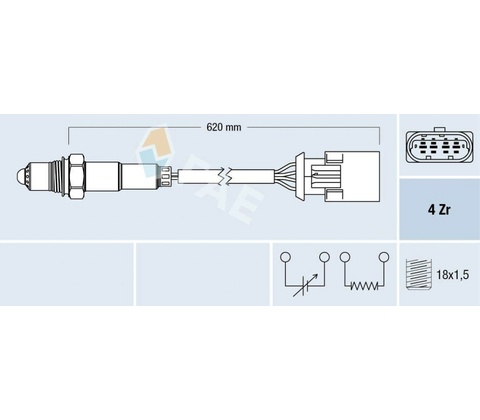 Lambda sonda FAE 77396