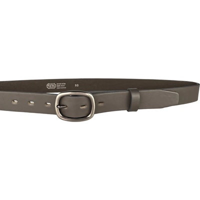 Penny Belts dámský kožený opasek 30-192-50 šedý