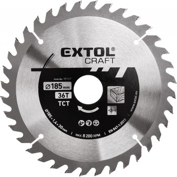 Extol Craft Kotouč pilový 160x20mm, 36 zubů