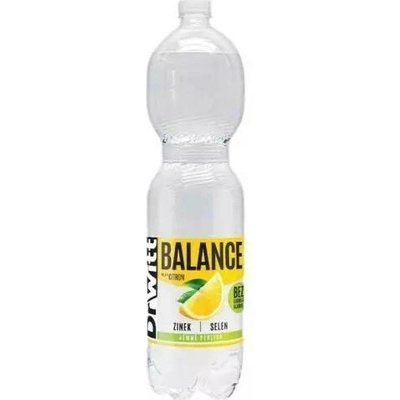 Dr Witt balance jemně perlivá citron 1,5 l