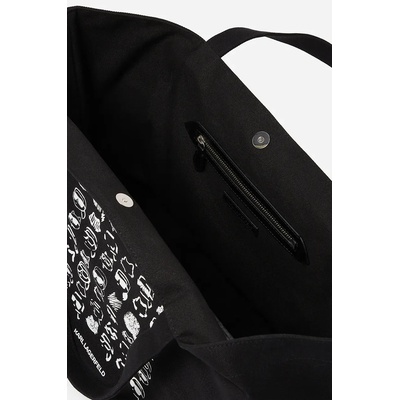 KARL LAGERFELD Памучна чанта Karl Lagerfeld IKON (A2W50023)