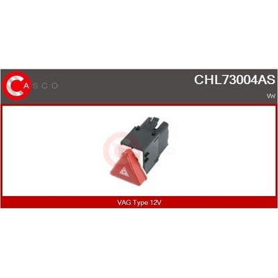 Vypínač výstražných blikačů CASCO CHL73004AS