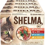Shelma Cat Консерва месо и риба в сос 48 x 85 г