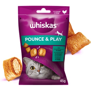 Whiskas Energy and Vitality 45g - лакомство за котки с пилешко месо