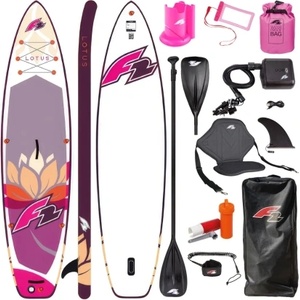 F2 Стендъп падъл борд F2 Lotus 10'2" Multiset SUP лила (810220)