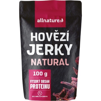 Allnature BEEF Natural Jerky 100 g