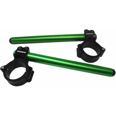 ACCOSSATO Pair of raised clip-on ACCOSSATO CP004 +10 mm 10 degrees inclination, green