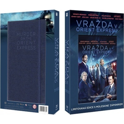 Vražda v Orient expresu Limitovaná edice moleskine BD