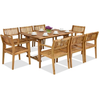 Garden Point Дървени градински мебели Burma/Timor 8 Garden Point (GAP150_8xGAP353)