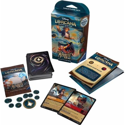 Disney Lorcana TCG Azurite Sea Starter Deck Amber & Ruby