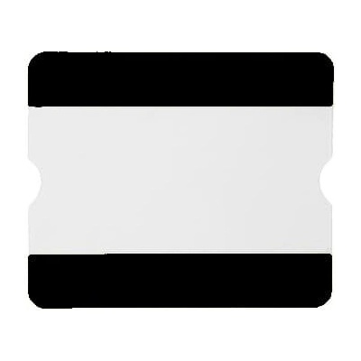 Samolepicí vyznačovací kapsy WT-5118, A5 otevřená – PVC, černá, 216×231 mm, balení 10 ks