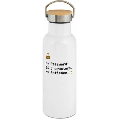 123TRIKO termoska My Password: 24 Characters. My Patience: 3. 500 ml