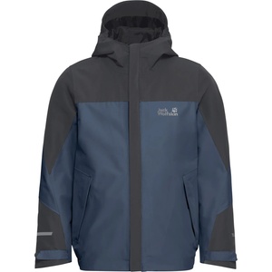 Jack Wolfskin Детско водоустойчиво яке Jack Wolfskin Kid's Trailventure 2L Jacket Waterproof jacket - Midnight Sky - размер 140 (EU) (703-6913-0314)