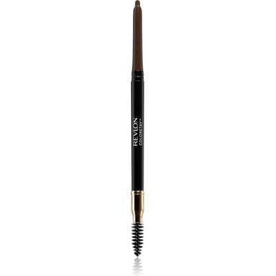 Revlon Cosmetics ColorStay oboustranná tužka na obočí s kartáčkem 220 Dark Brown 0,35 g