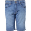 Wrangler pánské džínové šortky W16CXPZ35 COLTON shorts Blue Vortex