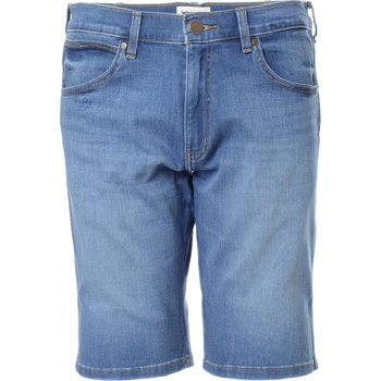 Wrangler pánské džínové šortky W16CXPZ35 COLTON shorts Blue Vortex