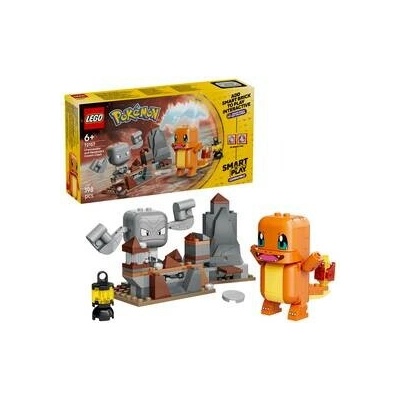 LEGO® Pokémon™ 72157 SMART Play™: Charmander a Geodude jaskynný súboj