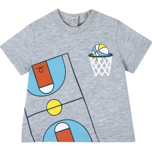 Chicco Boys Tee Light Grey Printed - magazinko
