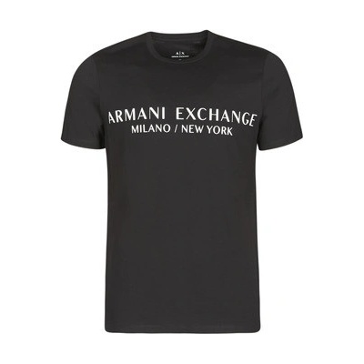 Armani Exchange trička s krátkým rukávem HULI Černá