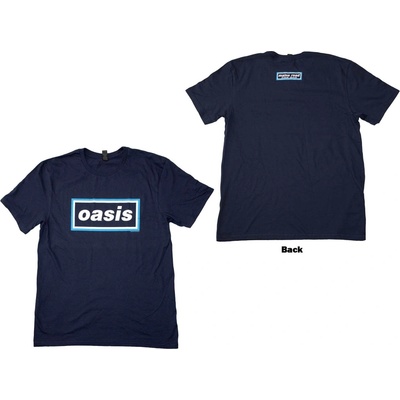 Oasis tričko maine Road Event Logo Navy Blue