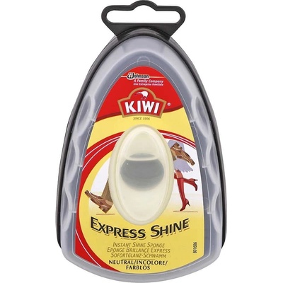 Kiwi Express Shine krém na topánky so špongiou Bezfarebný 6 ml