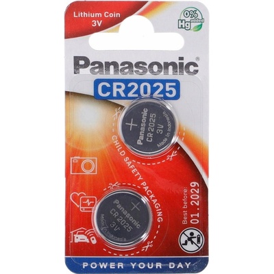 Panasonic CR2025 2ks CR-2025EL/2B