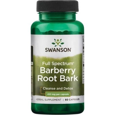 Swanson Full Spectrum Barberry Root Bark 450 mg [60 капсули]