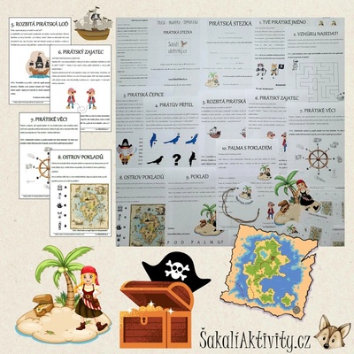 Šakalíkova trasa - PIRÁTSKÁ STEZKA Provedení: PDF soubor